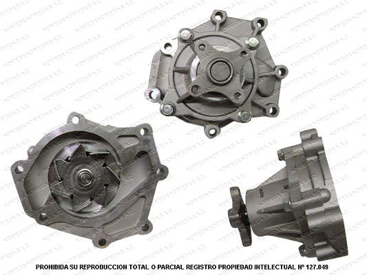 BOMBA DE AGUA-PORTER HR 2500 D4CB DOHC TCI - (2011 - 0000)