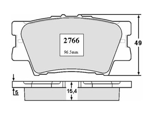 KIT PASTILLAS DE FRENO-RAV4 2500 2ARFE DOHC ASA42 - (2013 - 0000)