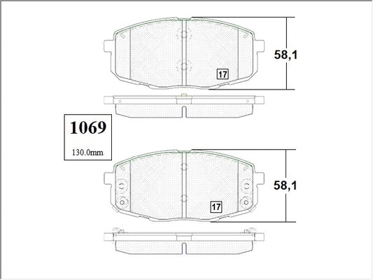 KIT PASTILLAS DE FRENO-SOUL 1600 G4FG - (2020 - 0000)