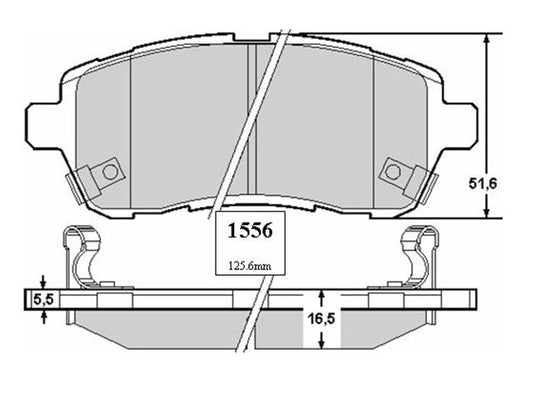 KIT PASTILLAS DE FRENO-SWIFT 1400 K14B DOHC VVT - (2011 - 2015)