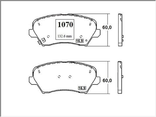 KIT PASTILLAS DE FRENO-CERATO 1600 G4FG DOHC MPI - (2013 - 2019)