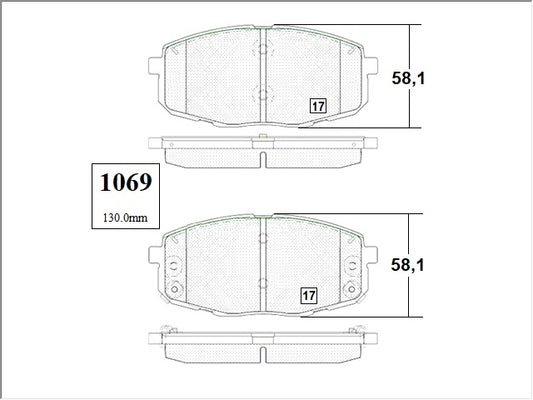 KIT PASTILLAS DE FRENO-SOUL 1600 G4FG - (2020 - 0000)