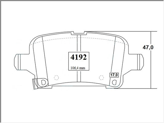 KIT PASTILLAS DE FRENO-CRUZE 1400 1HS BJ69 16 VALV - (2017 - 2020)