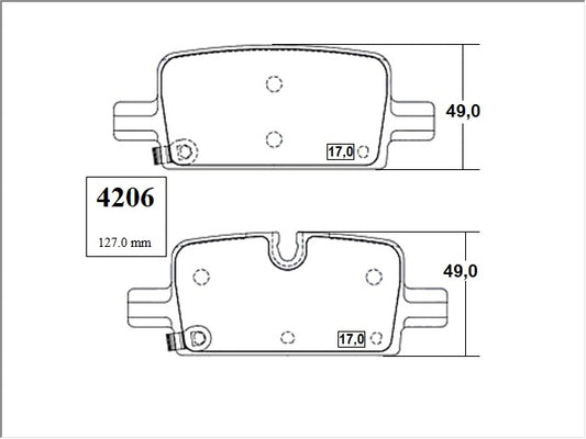 KIT PASTILLAS DE FRENO -SILVERADO 1500 5300 LTZ - (2014 - 2020)