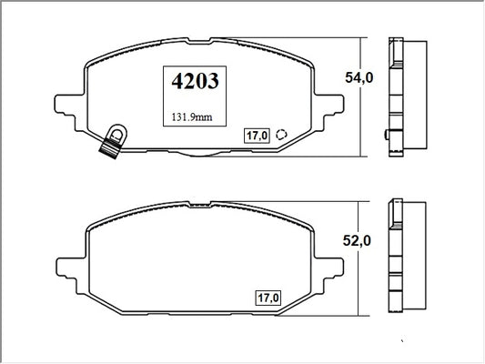 KIT PASTILLAS DE FRENO-TRACKER 1200  XXX - (2020 - 0000)