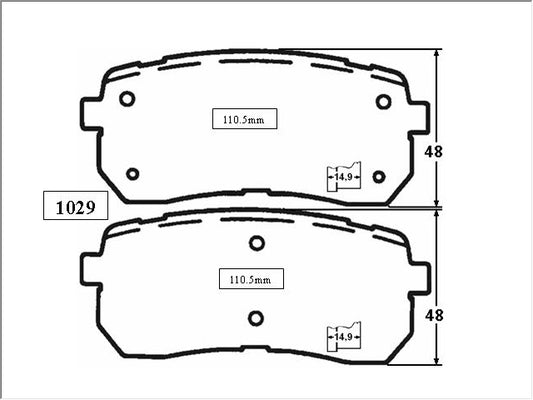 KIT PASTILLAS DE FRENO-SORENTO 3500 G6CU V6 DOHC - (2003 - 2007)