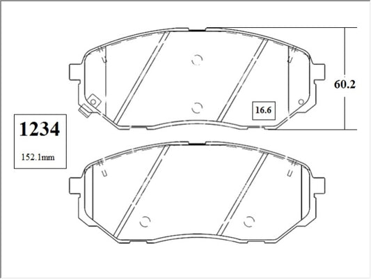 KIT PASTILLAS DE FRENO-SORENTO 2200 D4HB - (2016 - 2021)