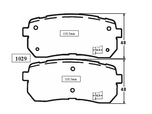 KIT PASTILLAS DE FRENO-SORENTO 3300 G6DB DOHC MPI - (2008 - 2010)