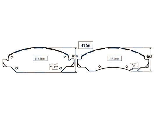 KIT PASTILLAS DE FRENO-SILVERADO 1500 5300 LTZ - (2014 - 2020)